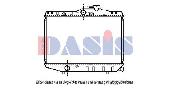 AKS DASIS 3209001 Радіатор, охолодження двигуна