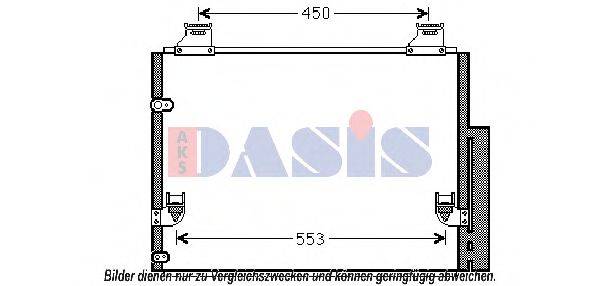 AKS DASIS 3220601 Конденсатор, кондиціонер