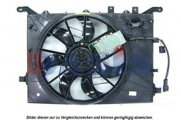 AKS DASIS VO7502 Вентилятор, охолодження двигуна
