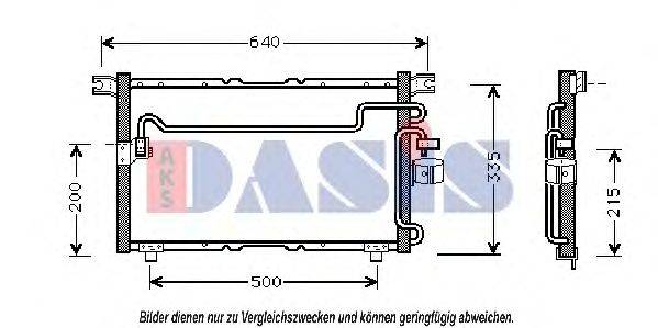 NISSENS 94489 Конденсатор, кондиціонер
