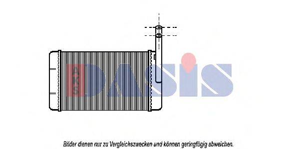 AKS DASIS FD6132 Теплообмінник, опалення салону