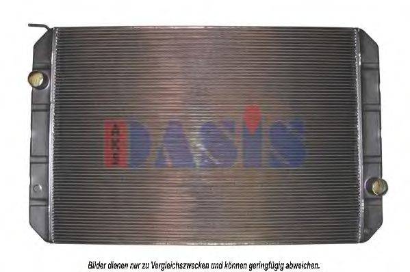 AKS DASIS 260009N Радіатор, охолодження двигуна