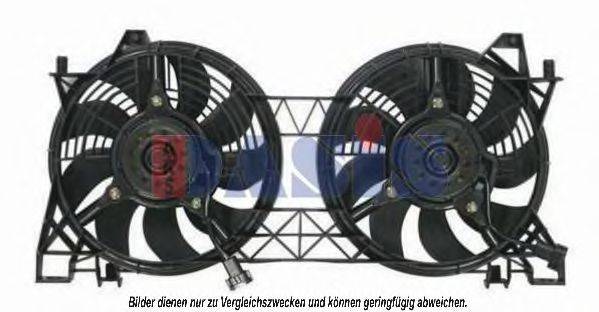 AKS DASIS JRW100050 Вентилятор, конденсатор кондиціонера