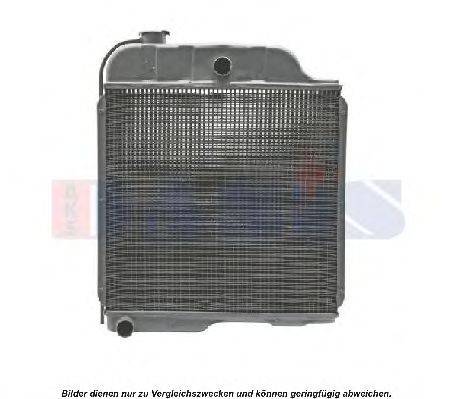 AKS DASIS 4501121 Радіатор, охолодження двигуна