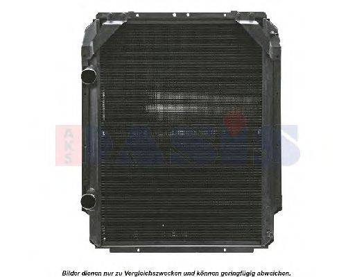 AKS DASIS 4501261 Радіатор, охолодження двигуна