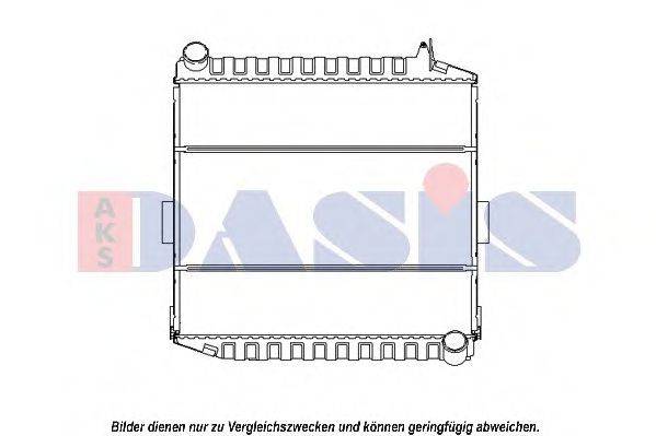 AKS DASIS 4511901 Радіатор, охолодження двигуна