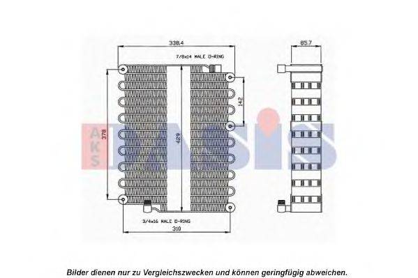NRF 35513 Конденсатор, кондиціонер