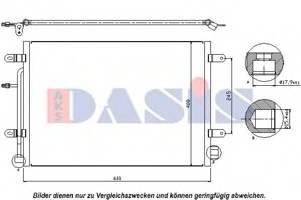 AKS DASIS AI5387 Конденсатор, кондиціонер