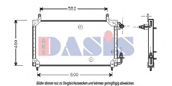 AKS DASIS DW5006 Конденсатор, кондиціонер