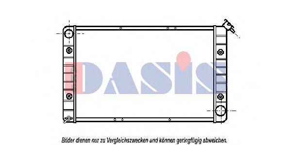 NISSENS 60962 Радіатор, охолодження двигуна