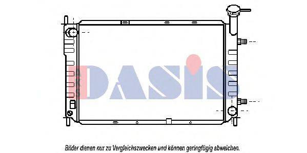 AKS DASIS FD2184 Радіатор, охолодження двигуна