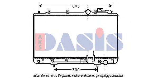 AKS DASIS HY2032 Радіатор, охолодження двигуна