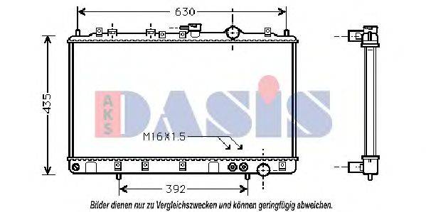 HYUNDAI 25310M2000 Радіатор, охолодження двигуна