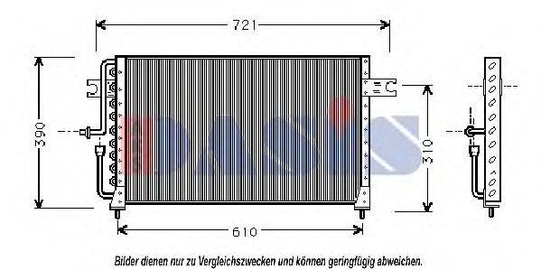 HYUNDAI 9760633002 Конденсатор, кондиціонер