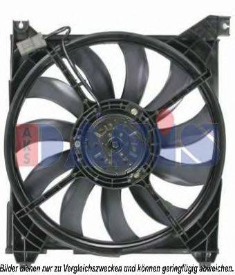 AKS DASIS HY7509 Вентилятор, охолодження двигуна