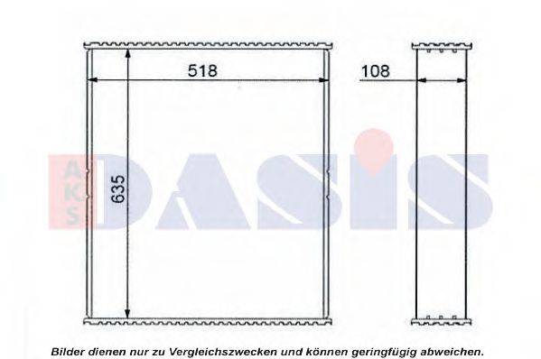 AKS DASIS KIT092 Бачок, радіатор