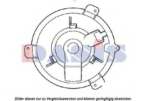 AKS DASIS 05991013 Вентилятор салону