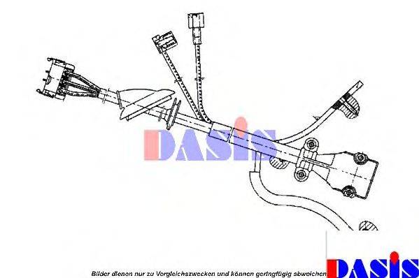 AKS DASIS 1248202710 Вимикач вентилятора, опалення/вентиляція