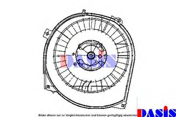 MERCEDES-BENZ 0008308708 Вентилятор салону