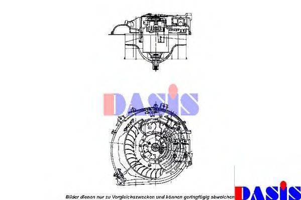 MERCEDES-BENZ 1408300708 Вентилятор салону
