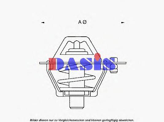 AKS DASIS 311982D3 Термостат, охолоджуюча рідина