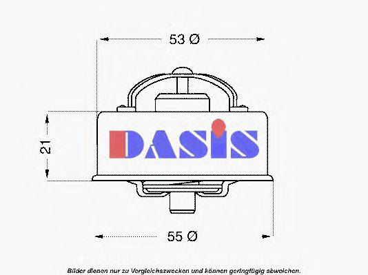 AKS DASIS 150384 Термостат, охолоджуюча рідина