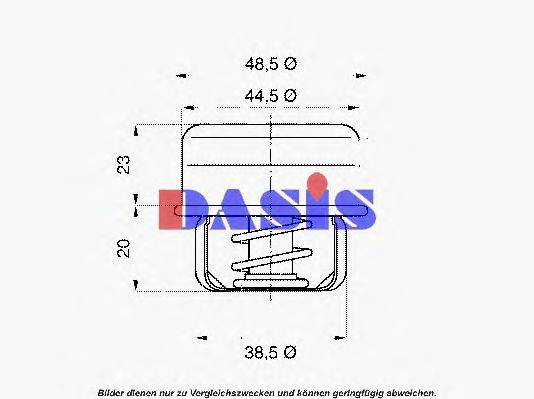 AKS DASIS 304687 Термостат, охолоджуюча рідина
