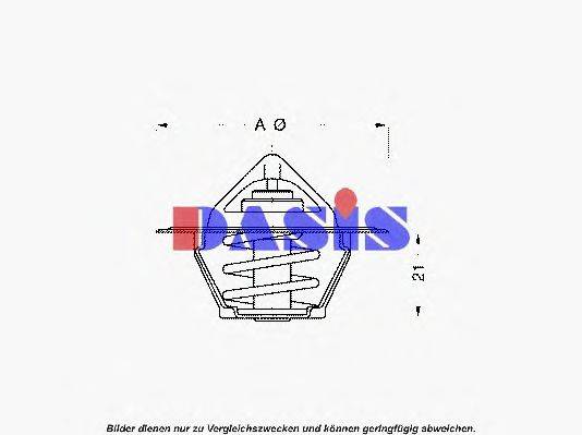 AKS DASIS 313682D50 Термостат, охолоджуюча рідина