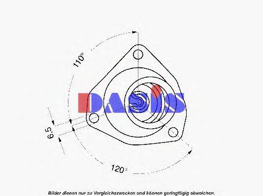 AKS DASIS 86205892 Термостат, охолоджуюча рідина