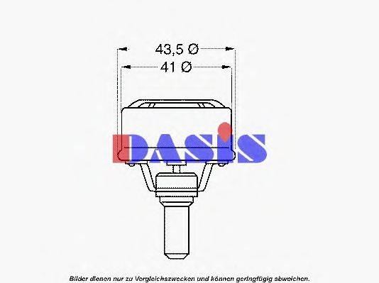 AKS DASIS 302978 Термостат, охолоджуюча рідина