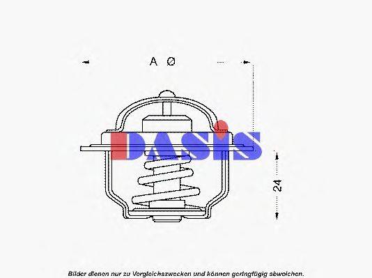 AKS DASIS 303290 Термостат, охолоджуюча рідина