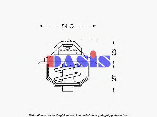 AKS DASIS 305878 Термостат, охолоджуюча рідина