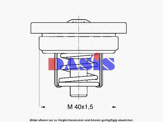 AKS DASIS 306783 Термостат, охолоджуюча рідина