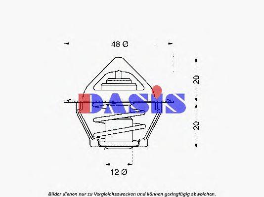 AKS DASIS 20292 Термостат, охолоджуюча рідина