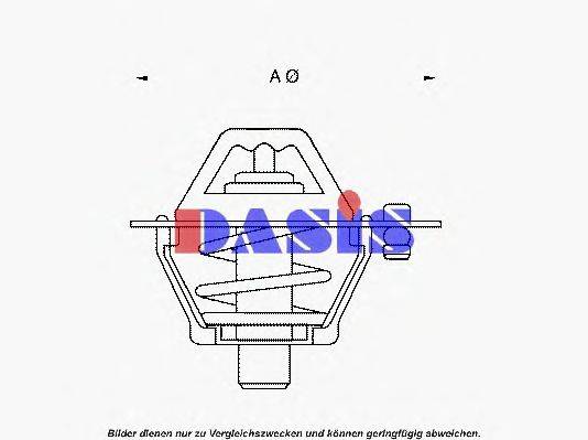 AKS DASIS 311982D4 Термостат, охолоджуюча рідина