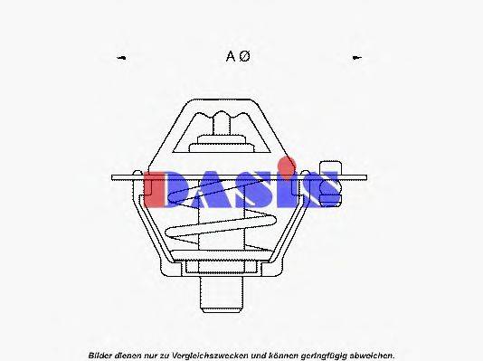 AKS DASIS 311988D5 Термостат, охолоджуюча рідина