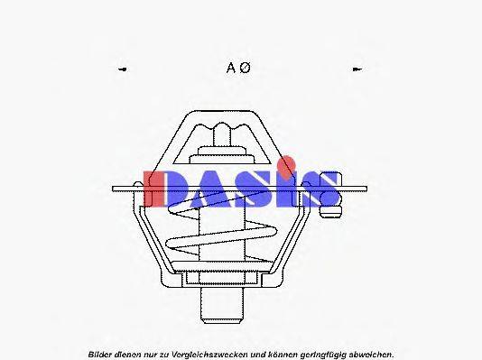 AKS DASIS 311992 Термостат, охолоджуюча рідина
