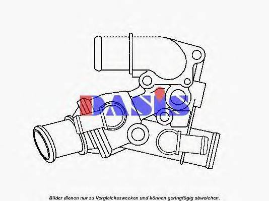 AKS DASIS 330280D Термостат, охолоджуюча рідина