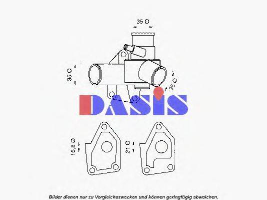 AKS DASIS 390582 Термостат, охолоджуюча рідина