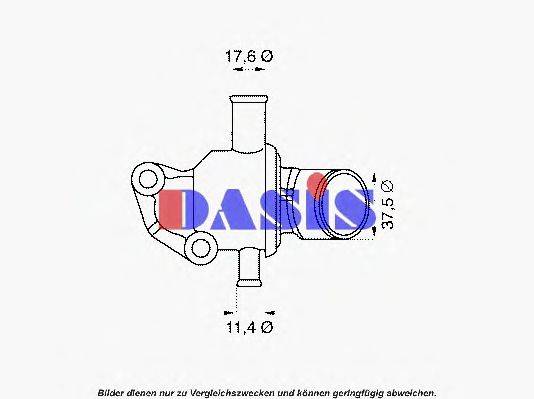AKS DASIS 336087D Термостат, охолоджуюча рідина