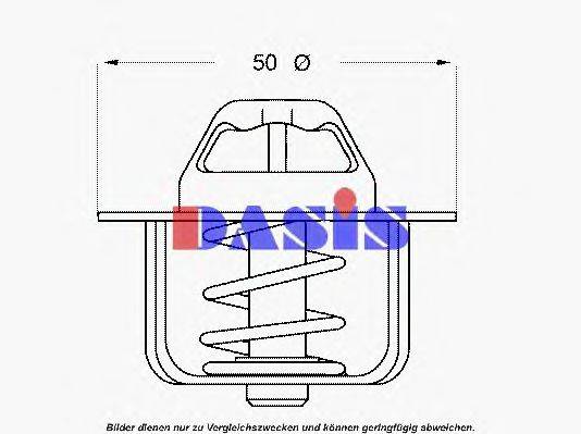 AKS DASIS 30588 Термостат, охолоджуюча рідина
