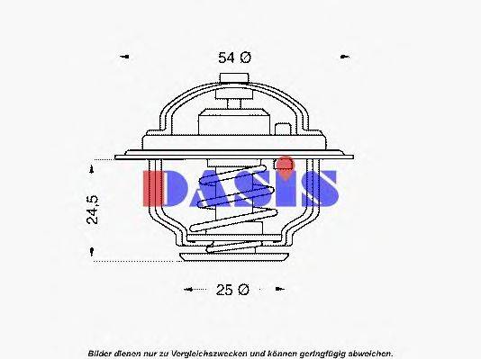 AKS DASIS 400874D Термостат, охолоджуюча рідина