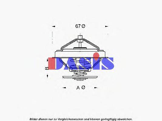 AKS DASIS 27379 Термостат, охолоджуюча рідина