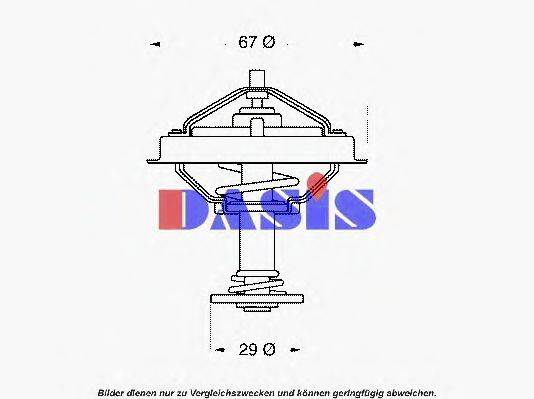 AKS DASIS 26982 Термостат, охолоджуюча рідина