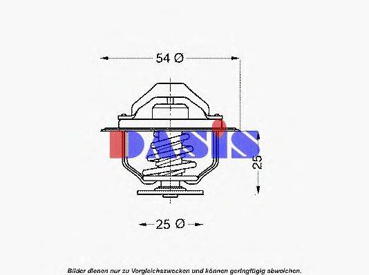 AKS DASIS 415179D Термостат, охолоджуюча рідина