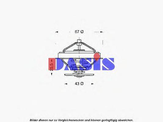 AKS DASIS 415880D Термостат, охолоджуюча рідина