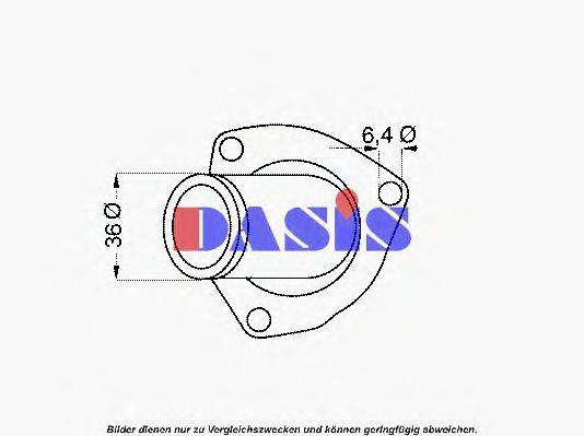 AKS DASIS 416892D Термостат, охолоджуюча рідина