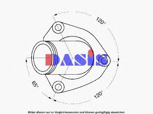 AKS DASIS 418082D Термостат, охолоджуюча рідина