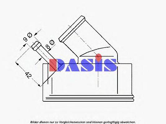 AKS DASIS 418382D Термостат, охолоджуюча рідина