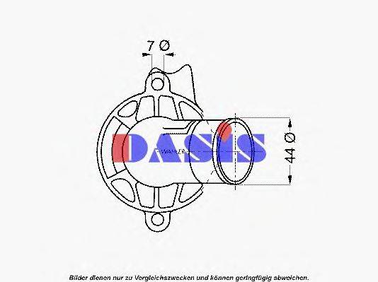 AKS DASIS 428187D Термостат, охолоджуюча рідина